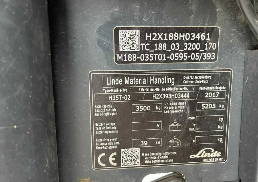 Linde H35T-02 - Empilhador a gás: foto 4 Linde H35T-02 - Empilhador a gás: foto 4