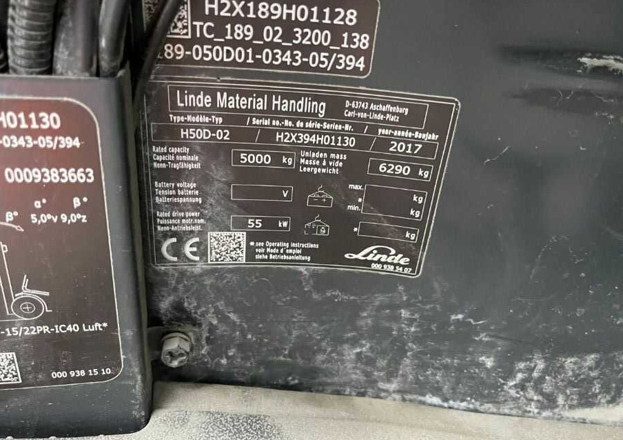 Linde H50D-01 - Empilhador a diesel: foto 4 Linde H50D-01 - Empilhador a diesel: foto 4