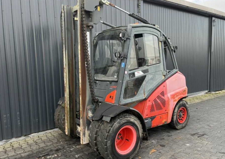 Linde H50D-02 - Empilhador a diesel: foto 1 Linde H50D-02 - Empilhador a diesel: foto 1