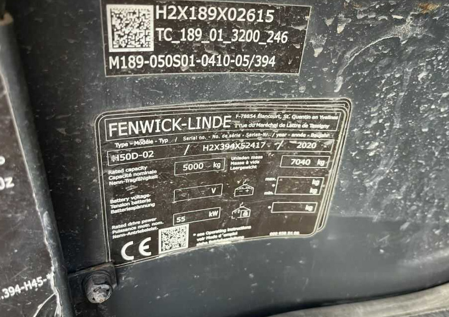 Linde H50D-02 - Empilhador a diesel: foto 4 Linde H50D-02 - Empilhador a diesel: foto 4