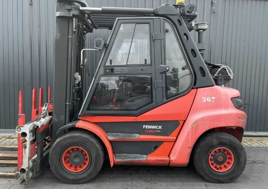 Linde H60T-03 - Empilhador a gás: foto 2 Linde H60T-03 - Empilhador a gás: foto 2