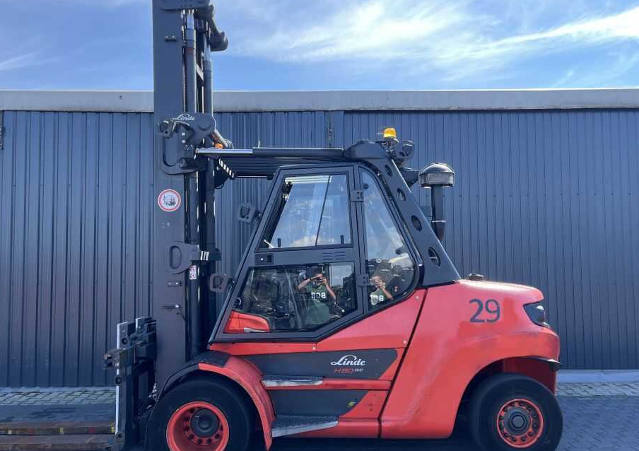 Linde H80D-03/900 - Empilhador a diesel: foto 1 Linde H80D-03/900 - Empilhador a diesel: foto 1