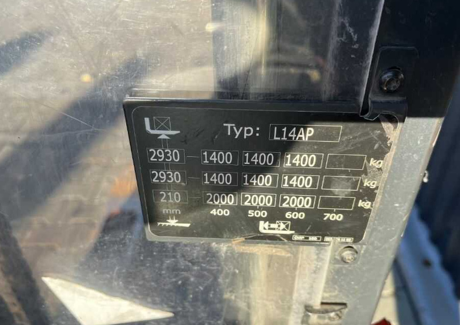 Linde L14AP - Stacker: foto 5 Linde L14AP - Stacker: foto 5