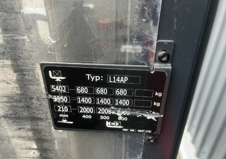 Linde L14APi - Stacker: foto 5 Linde L14APi - Stacker: foto 5