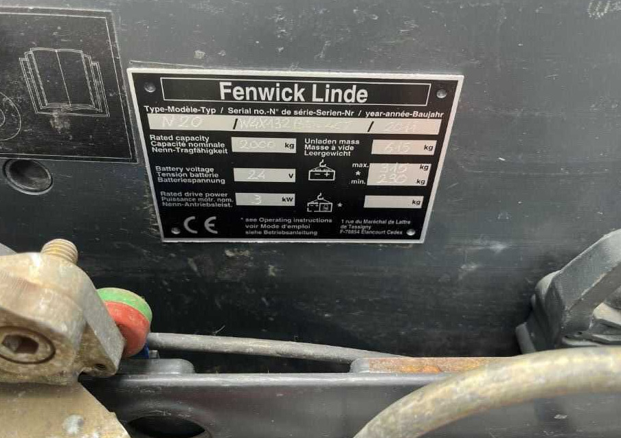 Linde N20 - Order-picker: foto 4 Linde N20 - Order-picker: foto 4