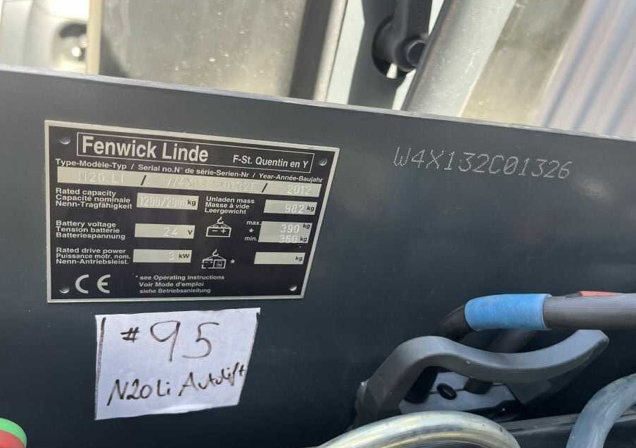 Linde N20Li - Order-picker: foto 5 Linde N20Li - Order-picker: foto 5