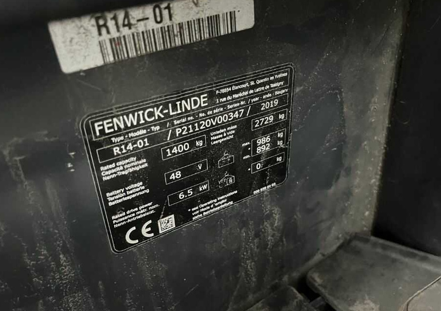 Linde R14-01 - Empilhador retráctil: foto 4 Linde R14-01 - Empilhador retráctil: foto 4