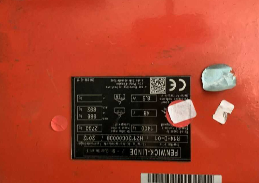 Linde R14HD-01 - Empilhador retráctil: foto 4 Linde R14HD-01 - Empilhador retráctil: foto 4