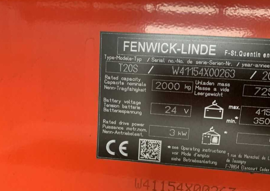 Linde T20S - Porta-palete: foto 4 Linde T20S - Porta-palete: foto 4
