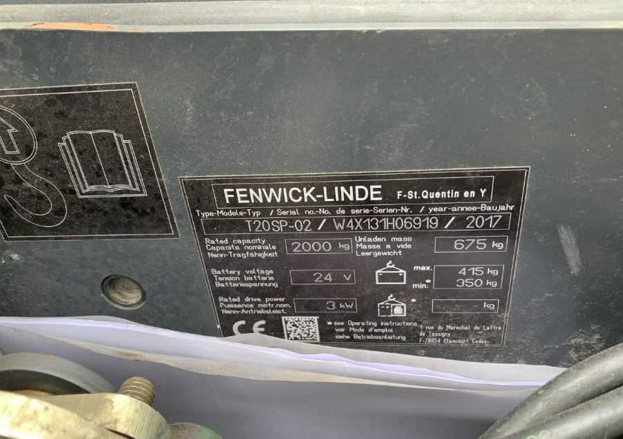 Linde T20SP - Porta-palete: foto 4 Linde T20SP - Porta-palete: foto 4