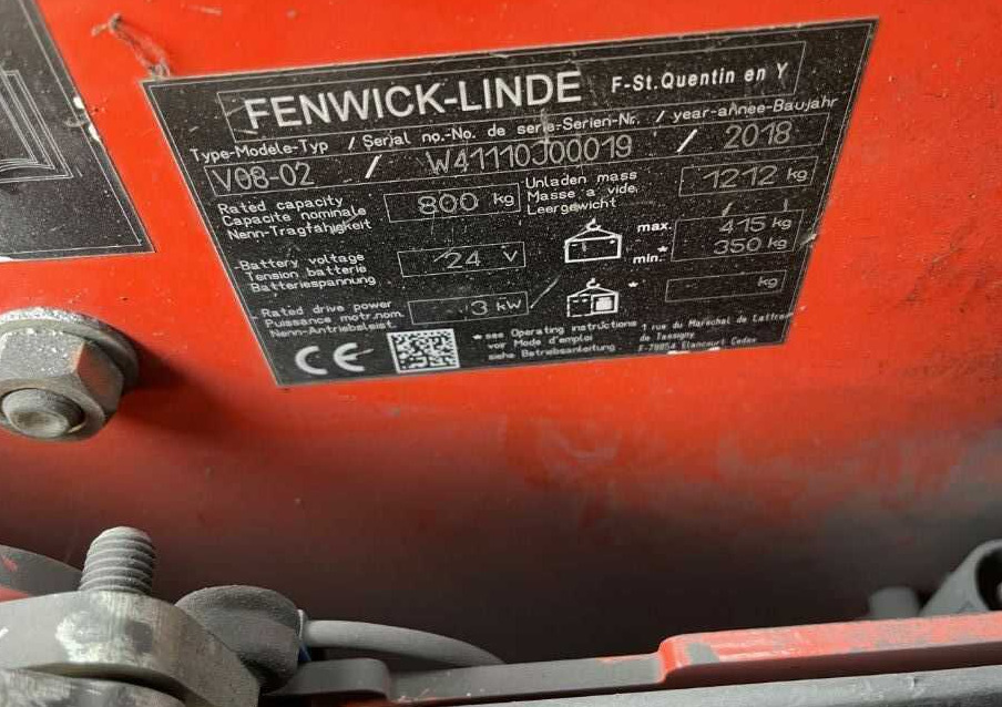 Linde V08-02 - Order-picker: foto 4 Linde V08-02 - Order-picker: foto 4