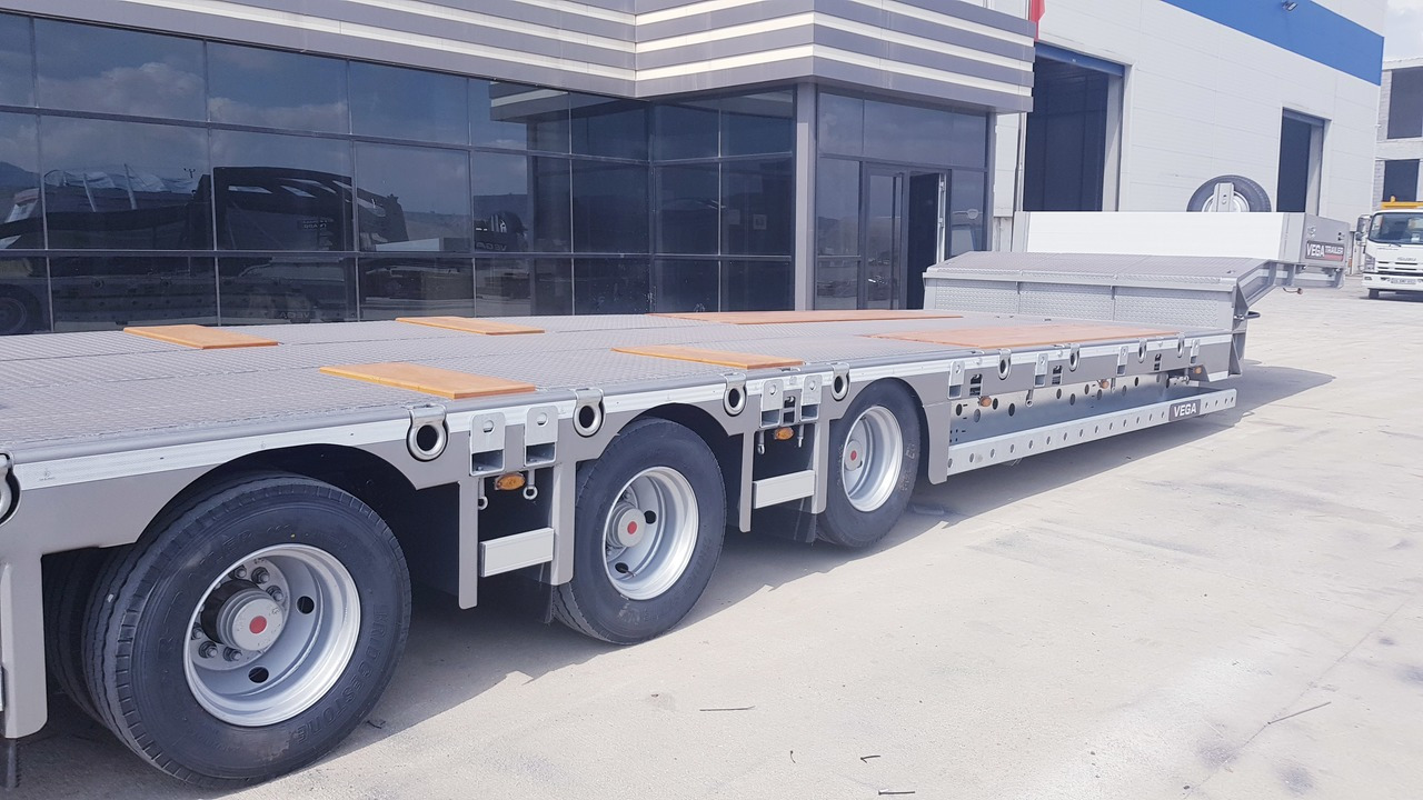 Semi-reboque baixa para transporte de máquinas pesadas novo 3 AXLE LOWBED (VEGA ITALIANO): foto 8