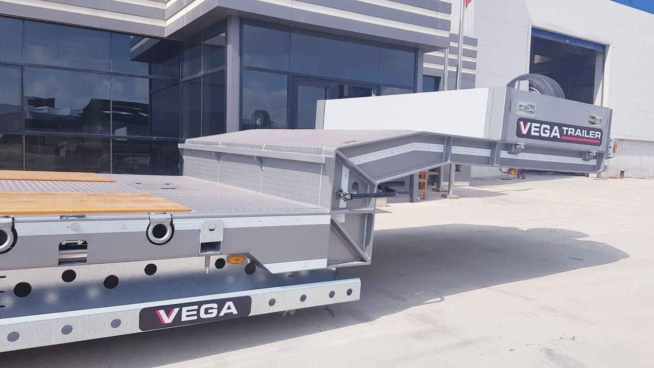 Semi-reboque baixa para transporte de máquinas pesadas novo 3 AXLE LOWBED (VEGA ITALIANO): foto 9