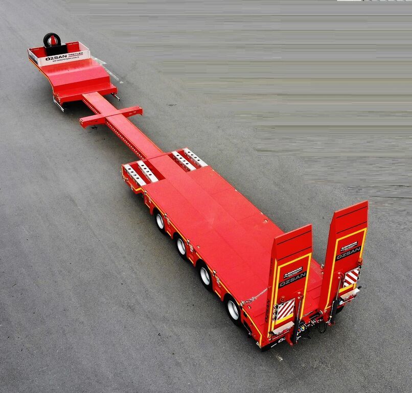 VEGA TRAILER 4 Axle Low-Bed (OZS-L4) - Semi-reboque baixa: foto 2 VEGA TRAILER 4 Axle Low-Bed (OZS-L4) - Semi-reboque baixa: foto 2