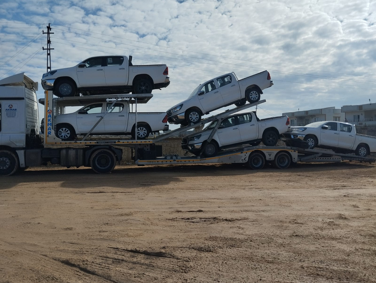Semi-reboque transporte de veículos Vega Trailer 2 Axle Jeep Transporter (Vehicles): foto 24