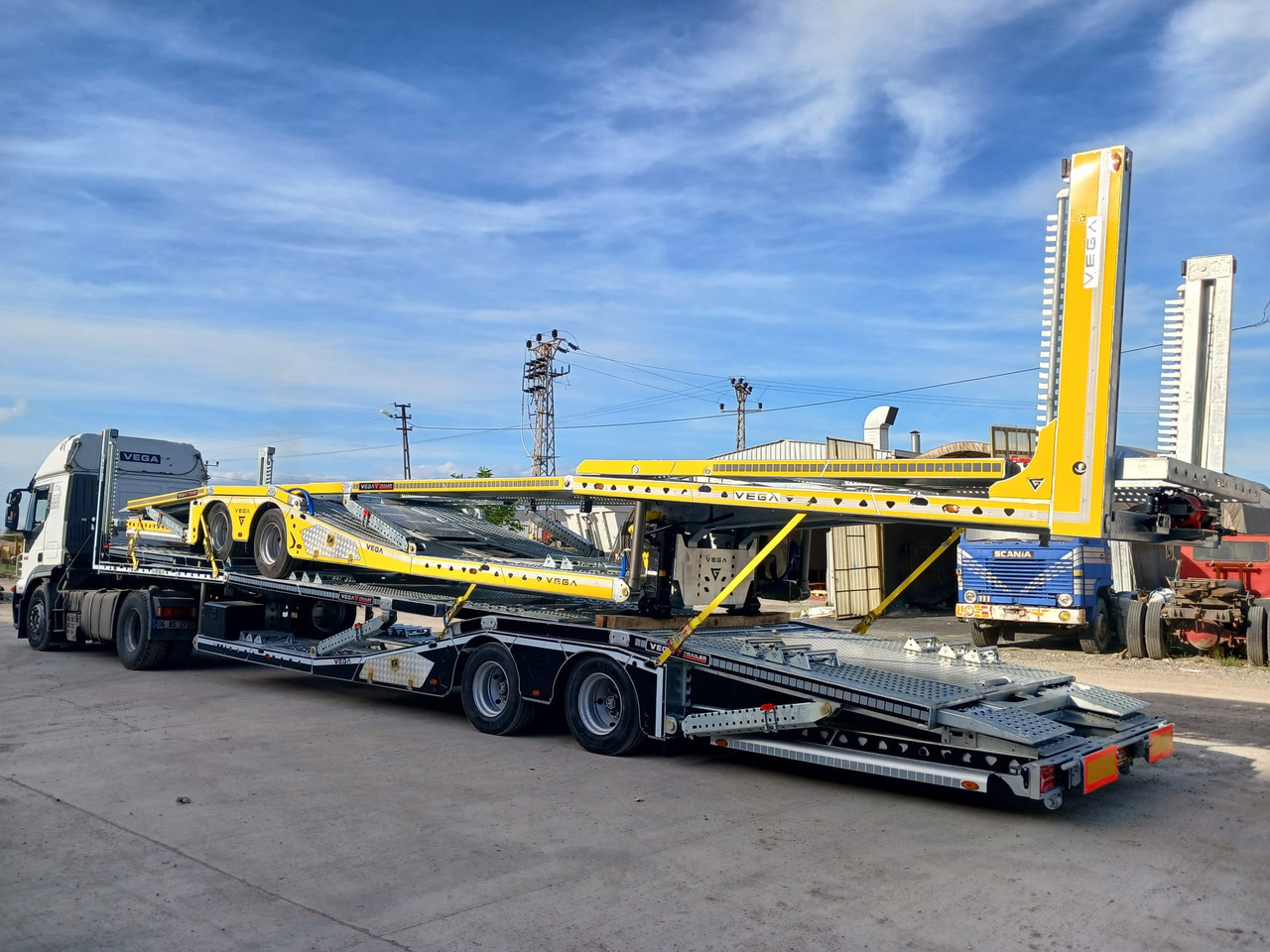 Semi-reboque transporte de veículos Vega Trailer 2 Axle Jeep Transporter (Vehicles): foto 16