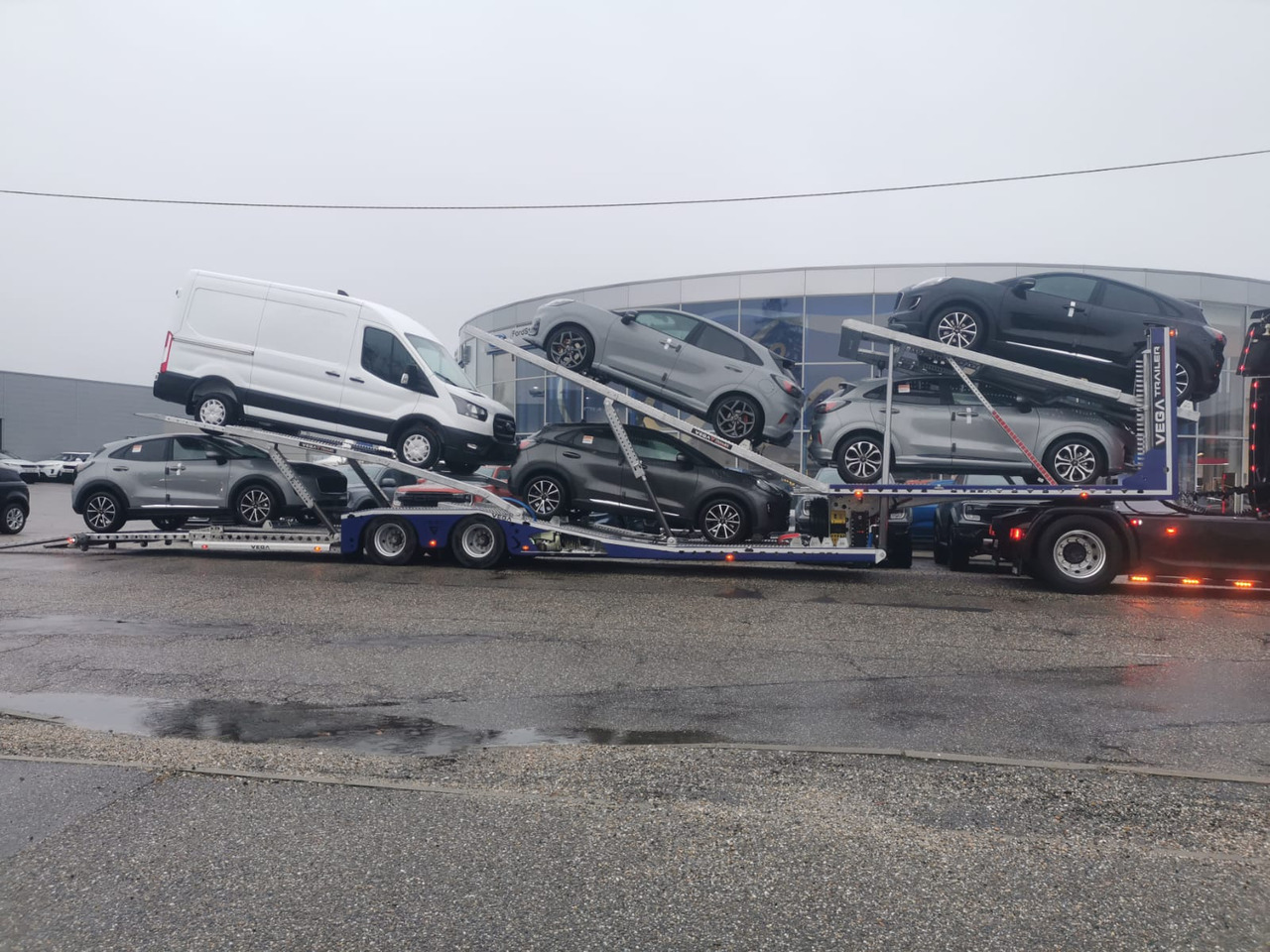 Semi-reboque transporte de veículos Vega Trailer 2 Axle Jeep Transporter (Vehicles): foto 11