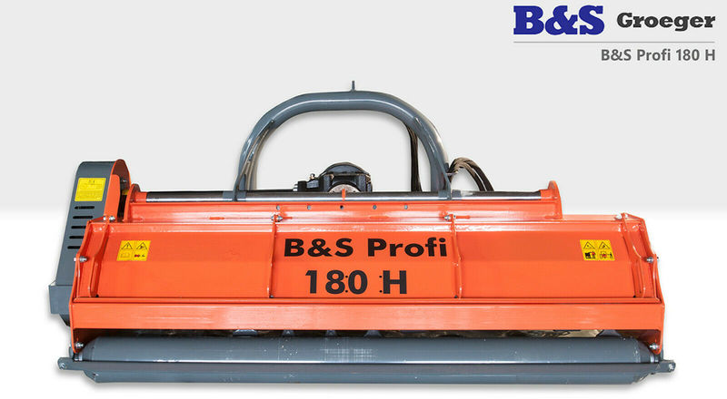 B&S Profi 180 H Schlegelmulcher Mulcher - Triturador de martelos: foto 2 B&S Profi 180 H Schlegelmulcher Mulcher - Triturador de martelos: foto 2