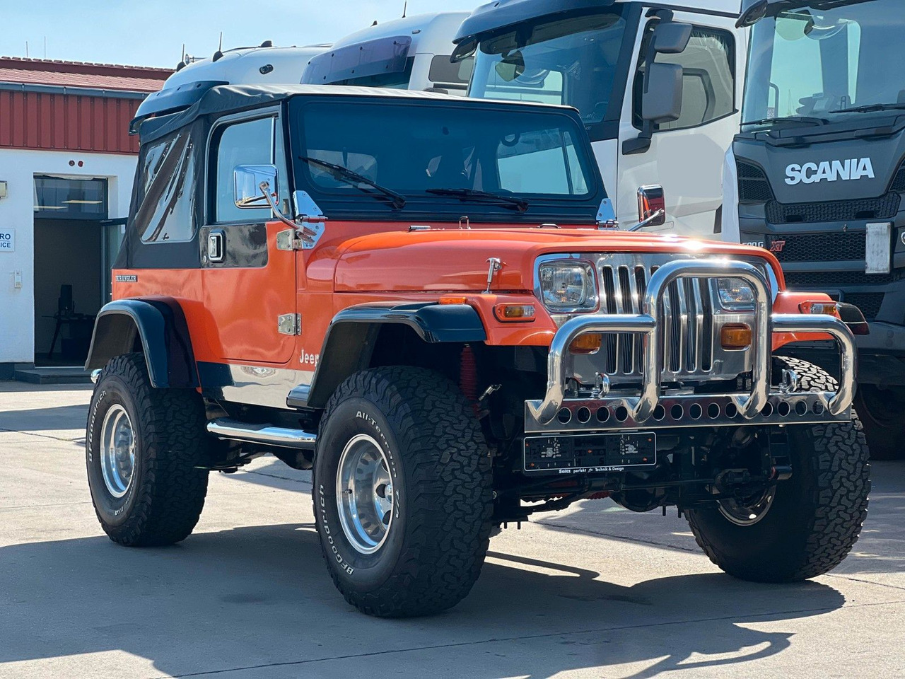 Jeep Wrangler * V8 UMBAU * OLDTIMER * TOP * - SUV: foto 3 Jeep Wrangler * V8 UMBAU * OLDTIMER * TOP * - SUV: foto 3