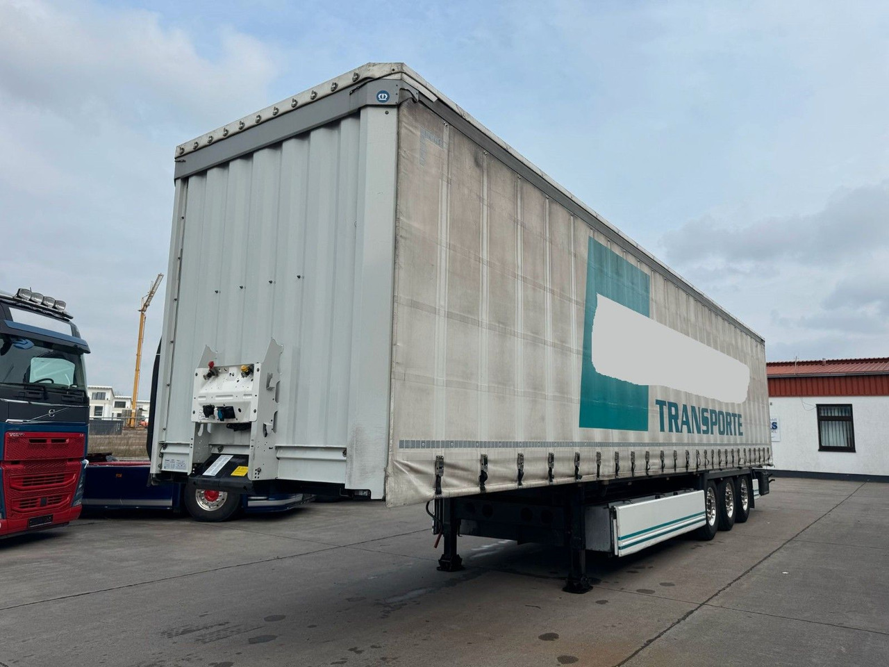 Krone PR.PL * ALCOA * PALLETENKASTEN *LIFTACHSE * - Semi-reboque de lona: foto 5 Krone PR.PL * ALCOA * PALLETENKASTEN *LIFTACHSE * - Semi-reboque de lona: foto 5