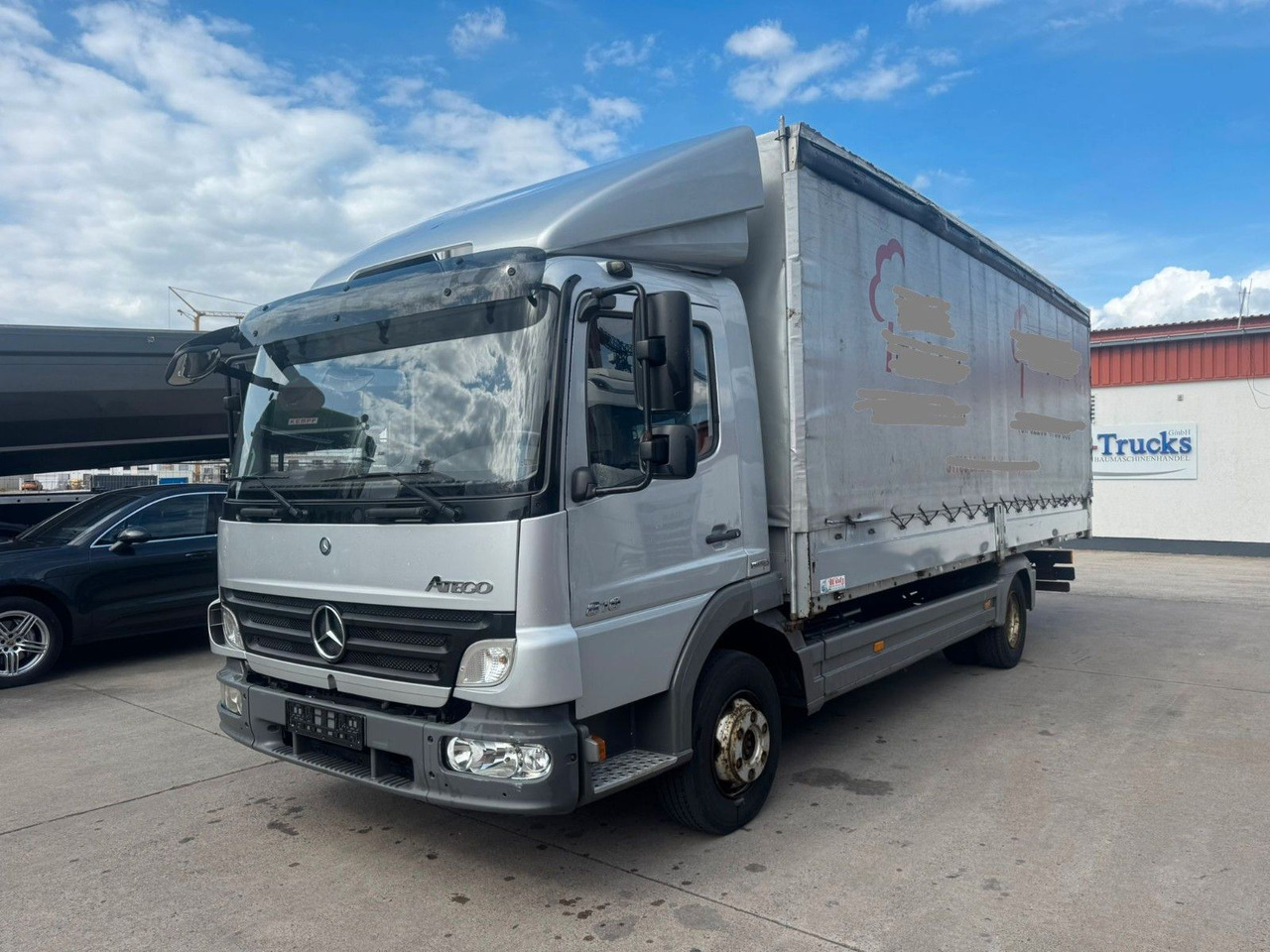Mercedes-Benz ATEGO 818 * PR.PL * 217.000 KM * 1. HAND * TÜV - Carrinha de lona: foto 2 Mercedes-Benz ATEGO 818 * PR.PL * 217.000 KM * 1. HAND * TÜV - Carrinha de lona: foto 2