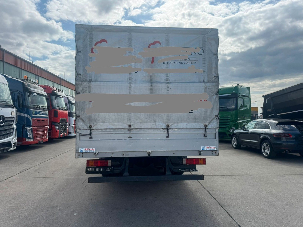 Mercedes-Benz ATEGO 818 * PR.PL * 217.000 KM * 1. HAND * TÜV - Carrinha de lona: foto 4 Mercedes-Benz ATEGO 818 * PR.PL * 217.000 KM * 1. HAND * TÜV - Carrinha de lona: foto 4