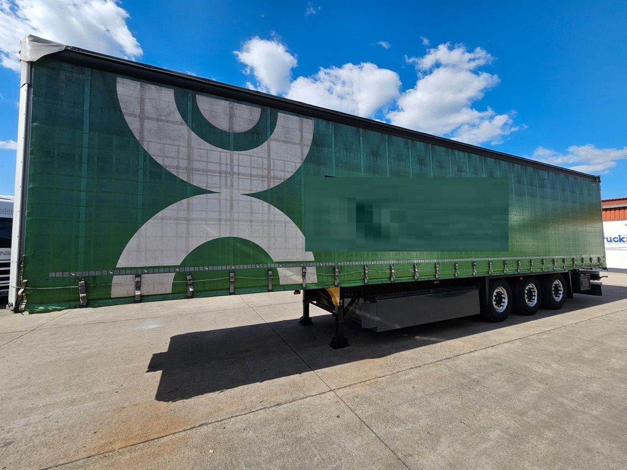 Schmitz Cargobull SCS 24/L * LIFTACHSE * PLANE * PALETTENK. - Semi-reboque de lona: foto 4 Schmitz Cargobull SCS 24/L * LIFTACHSE * PLANE * PALETTENK. - Semi-reboque de lona: foto 4