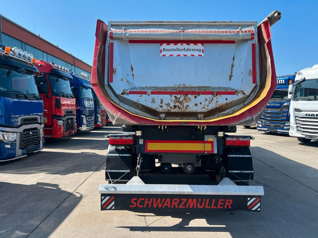 Schwarzmüller SM * KIPPER * 24 KUBIK * BPW * STAHLMULDE * - Semi-reboque basculante: foto 5 Schwarzmüller SM * KIPPER * 24 KUBIK * BPW * STAHLMULDE * - Semi-reboque basculante: foto 5