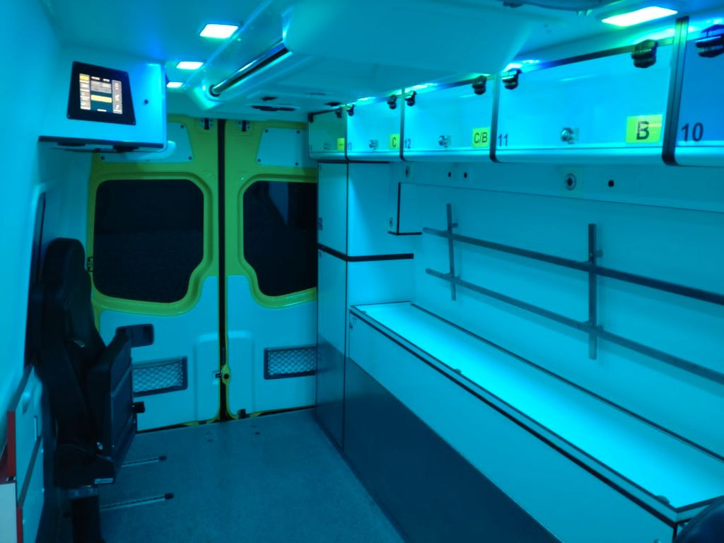 Mercedes-Benz Sprinter ITW RTW 519 2x on Stock - Ambulância: foto 5 Mercedes-Benz Sprinter ITW RTW 519 2x on Stock - Ambulância: foto 5