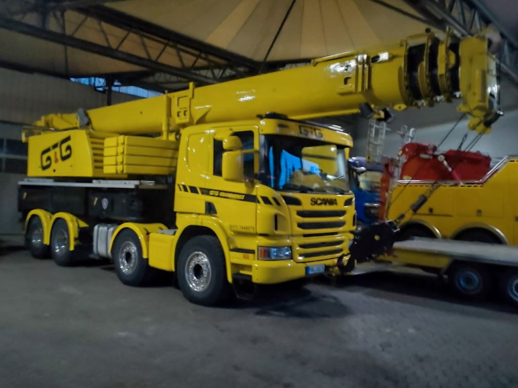 Scania Liebherr LTF 1045 Scania Liebherr LTF 1045 - Grua móvel: foto 3 Scania Liebherr LTF 1045 Scania Liebherr LTF 1045 - Grua móvel: foto 3