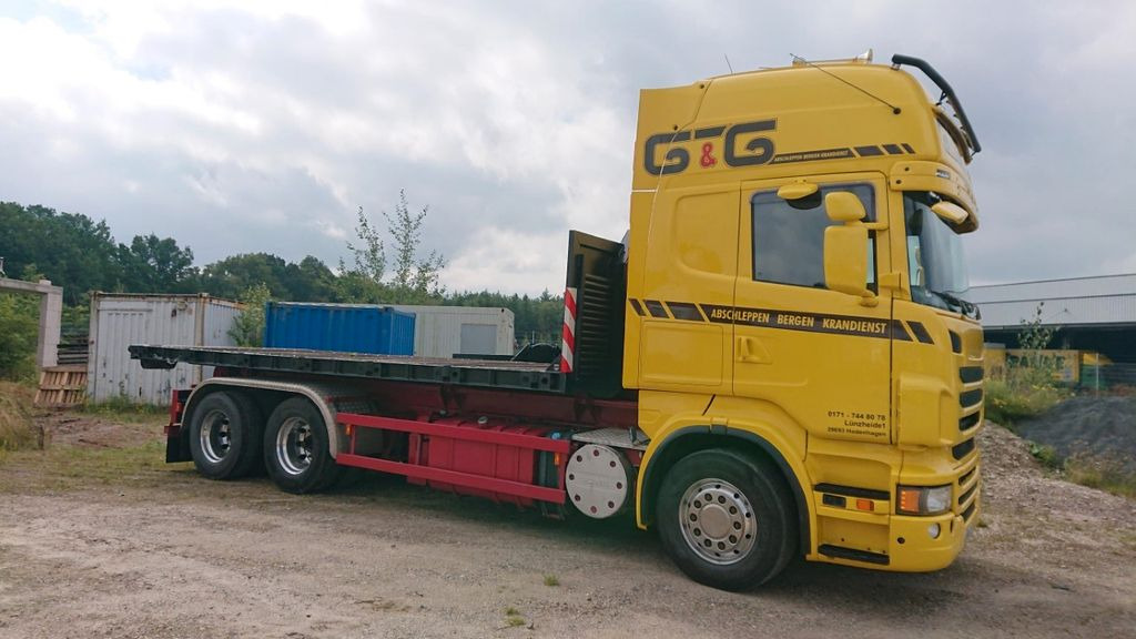 Camião polibenne Scania R 730 Abroller  voll Luft: foto 7