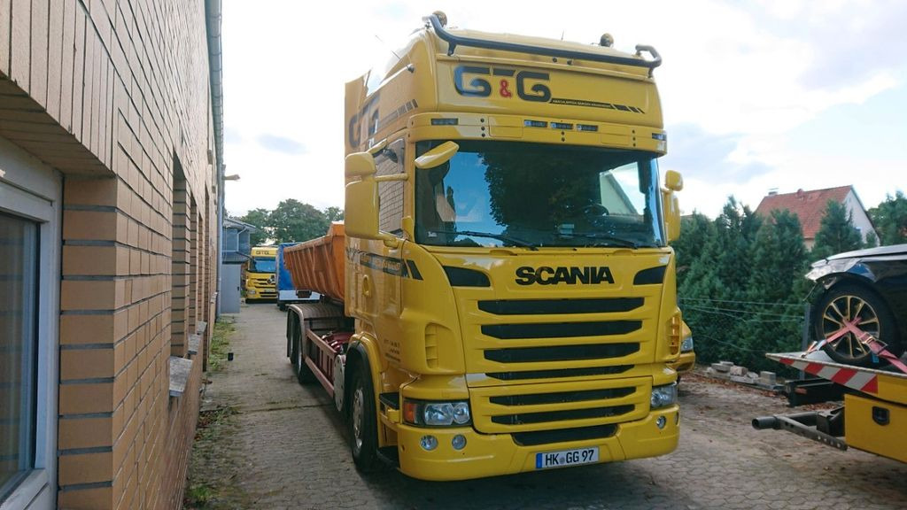 Camião polibenne Scania R 730 Abroller  voll Luft: foto 6