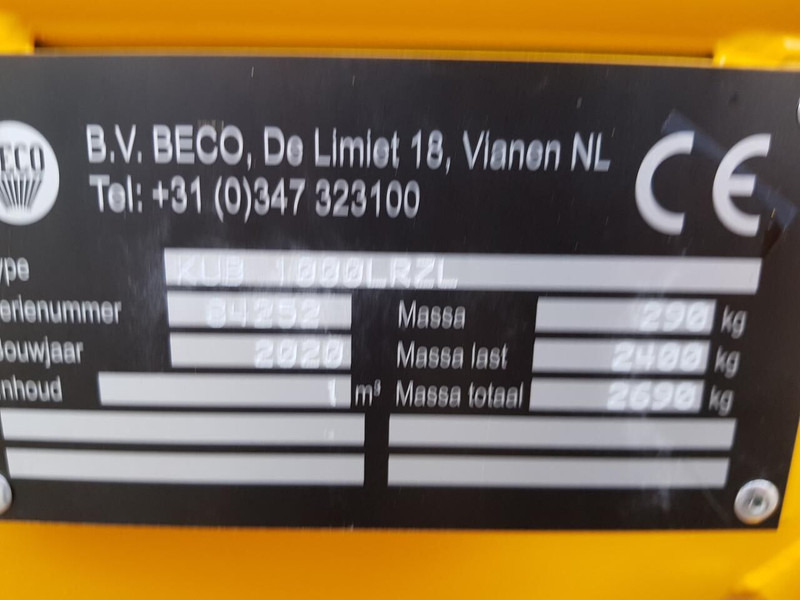 Beco - Balde para Máquina de construção: foto 5 Beco - Balde para Máquina de construção: foto 5