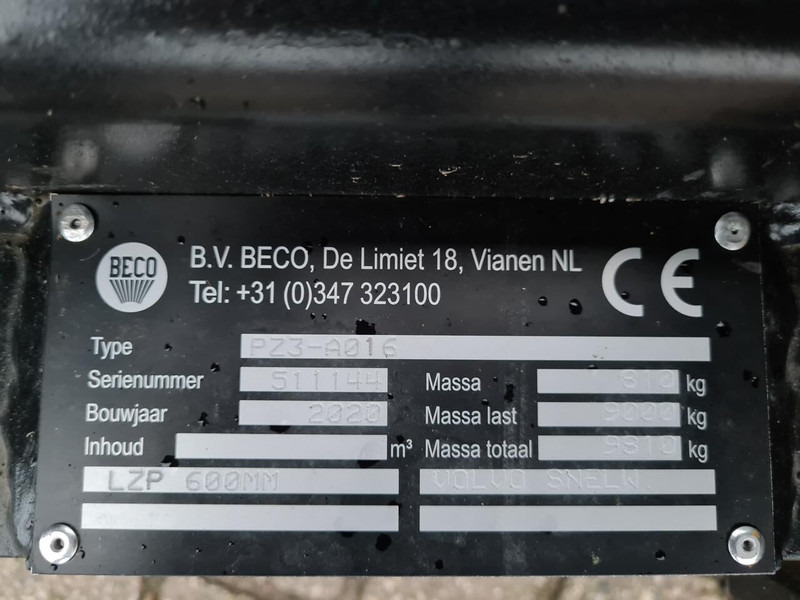 Beco palletvork LPZ3 - Garfos para Equipamento de movimentação: foto 4 Beco palletvork LPZ3 - Garfos para Equipamento de movimentação: foto 4