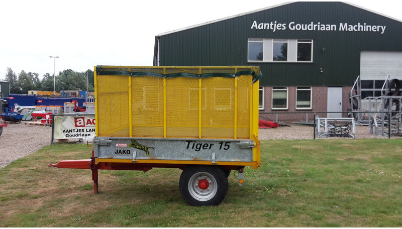 Jako tiger 15 met snipperopbouw - Reboque basculante: foto 2 Jako tiger 15 met snipperopbouw - Reboque basculante: foto 2