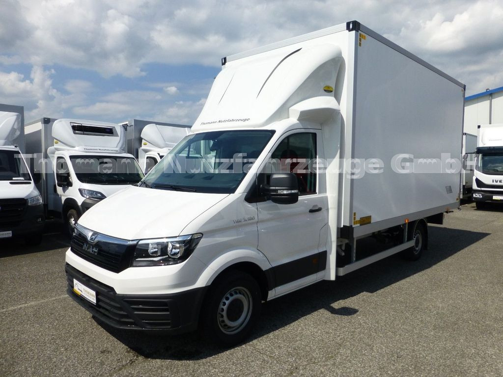 MAN TGE 3.180 Koffer Türen / Möbelkoffer Premium MAN TGE 3.180 Koffer Türen / Möbelkoffer Premium - Carrinha de contentor: foto 2 MAN TGE 3.180 Koffer Türen / Möbelkoffer Premium MAN TGE 3.180 Koffer Türen / Möbelkoffer Premium - Carrinha de contentor: foto 2