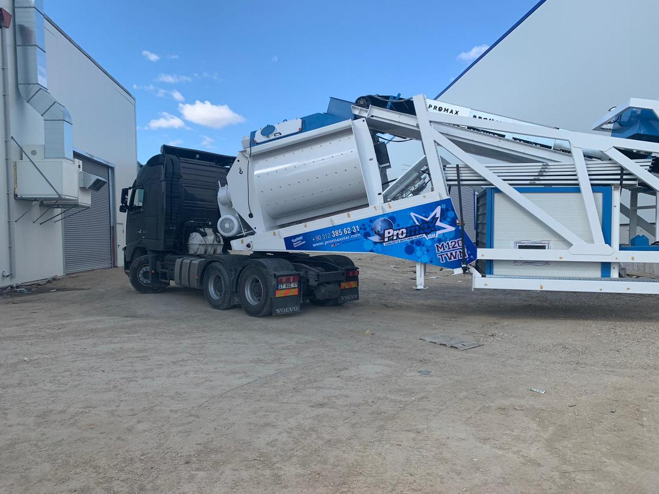 Mobile Concrete Batching Plant M120-TWN (120m3/h) - Central de betão: foto 5 Mobile Concrete Batching Plant M120-TWN (120m3/h) - Central de betão: foto 5