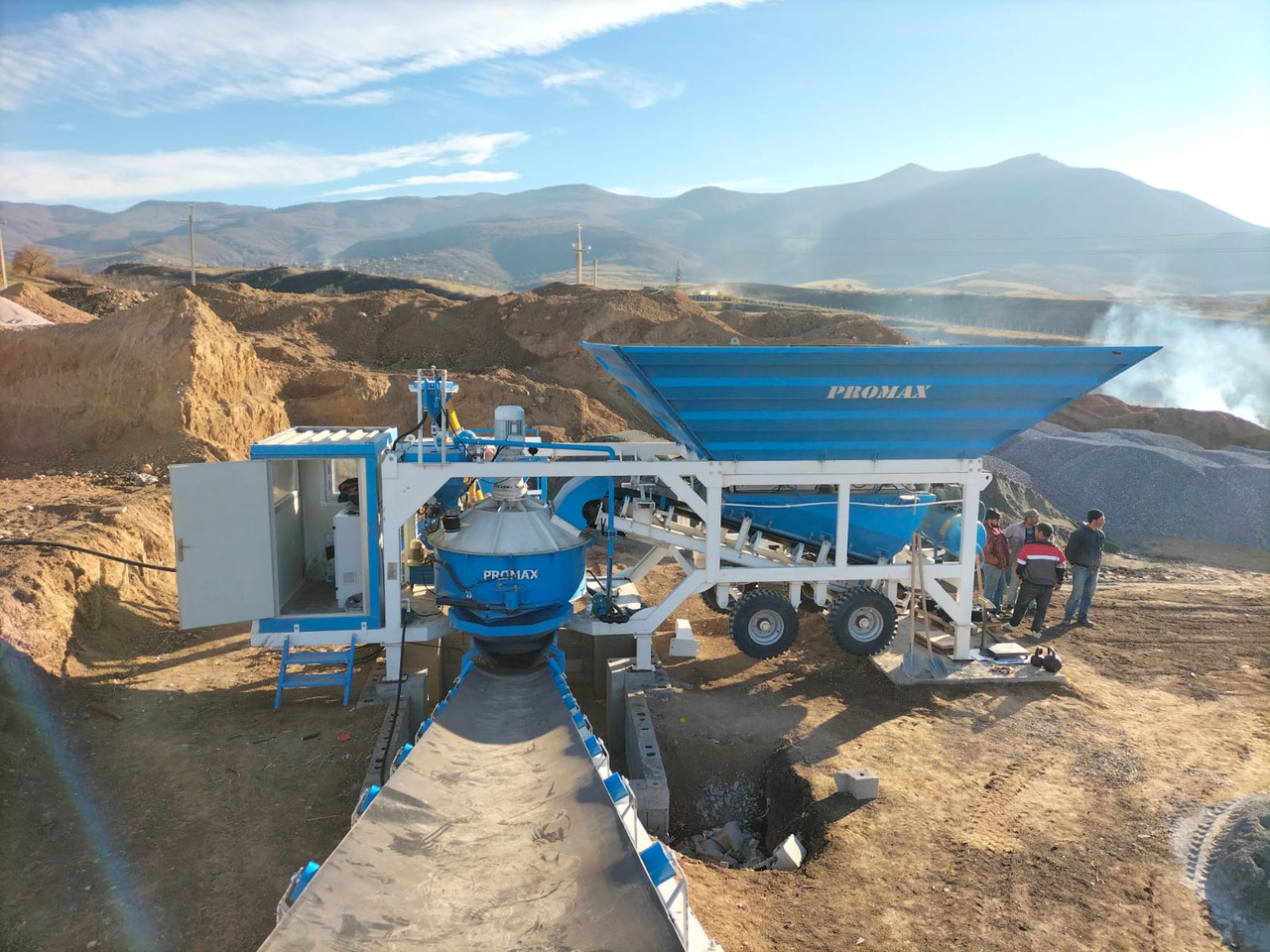 PROMAX MOBILE CONCRETE PLANT M35-PLNT (35M3/H) - Central de betão: foto 3 PROMAX MOBILE CONCRETE PLANT M35-PLNT (35M3/H) - Central de betão: foto 3