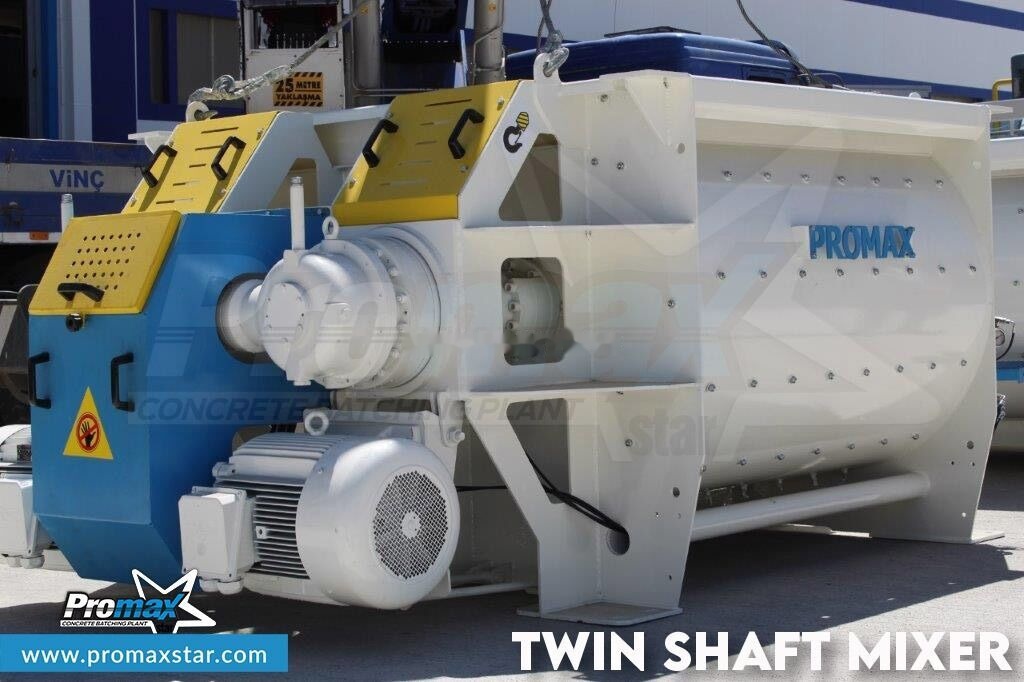 Promax 2m3 / 3m3 / 5m3 TWIN SHAFT MIXER - Betoneira: foto 1 Promax 2m3 / 3m3 / 5m3 TWIN SHAFT MIXER - Betoneira: foto 1