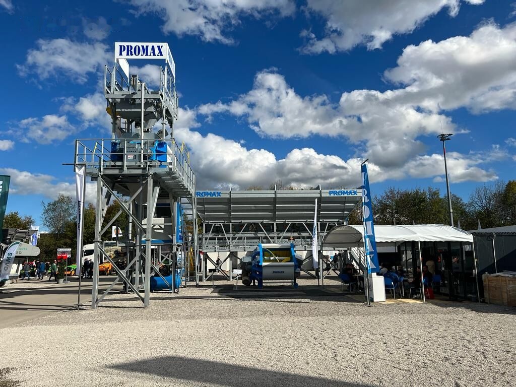 Promax GALVANIZED Compact Concrete Batching Plant C120-TWN-LINE (120m3/ - Silo de cimento: foto 4 Promax GALVANIZED Compact Concrete Batching Plant C120-TWN-LINE (120m3/ - Silo de cimento: foto 4