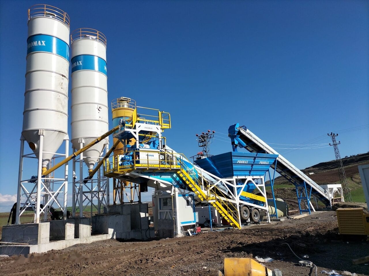 Promax Mobile Concrete Batching Plant PROMAX M100-TWN (100m³/h) - Central de betão: foto 3 Promax Mobile Concrete Batching Plant PROMAX M100-TWN (100m³/h) - Central de betão: foto 3