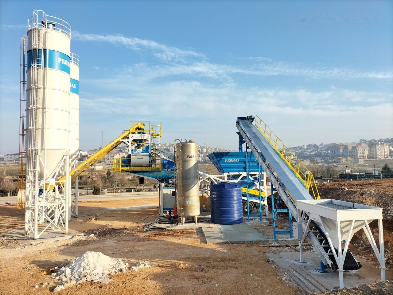 Promax Mobile Concrete Batching Plant PROMAX M100-TWN (100m³/h) - Central de betão: foto 2 Promax Mobile Concrete Batching Plant PROMAX M100-TWN (100m³/h) - Central de betão: foto 2