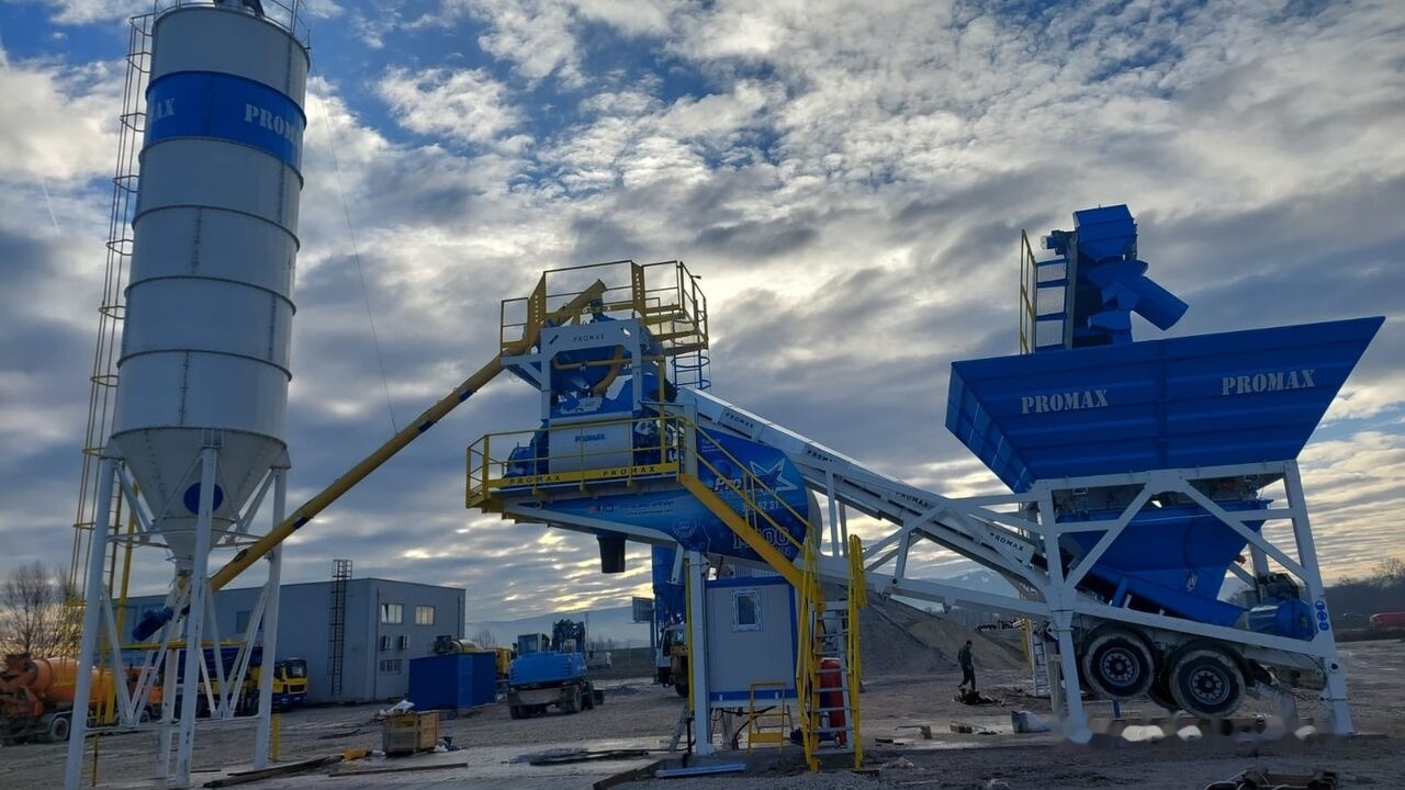 Promax Mobile Concrete Batching Plant PROMAX M100-TWN (100m³/h) - Central de betão: foto 4 Promax Mobile Concrete Batching Plant PROMAX M100-TWN (100m³/h) - Central de betão: foto 4