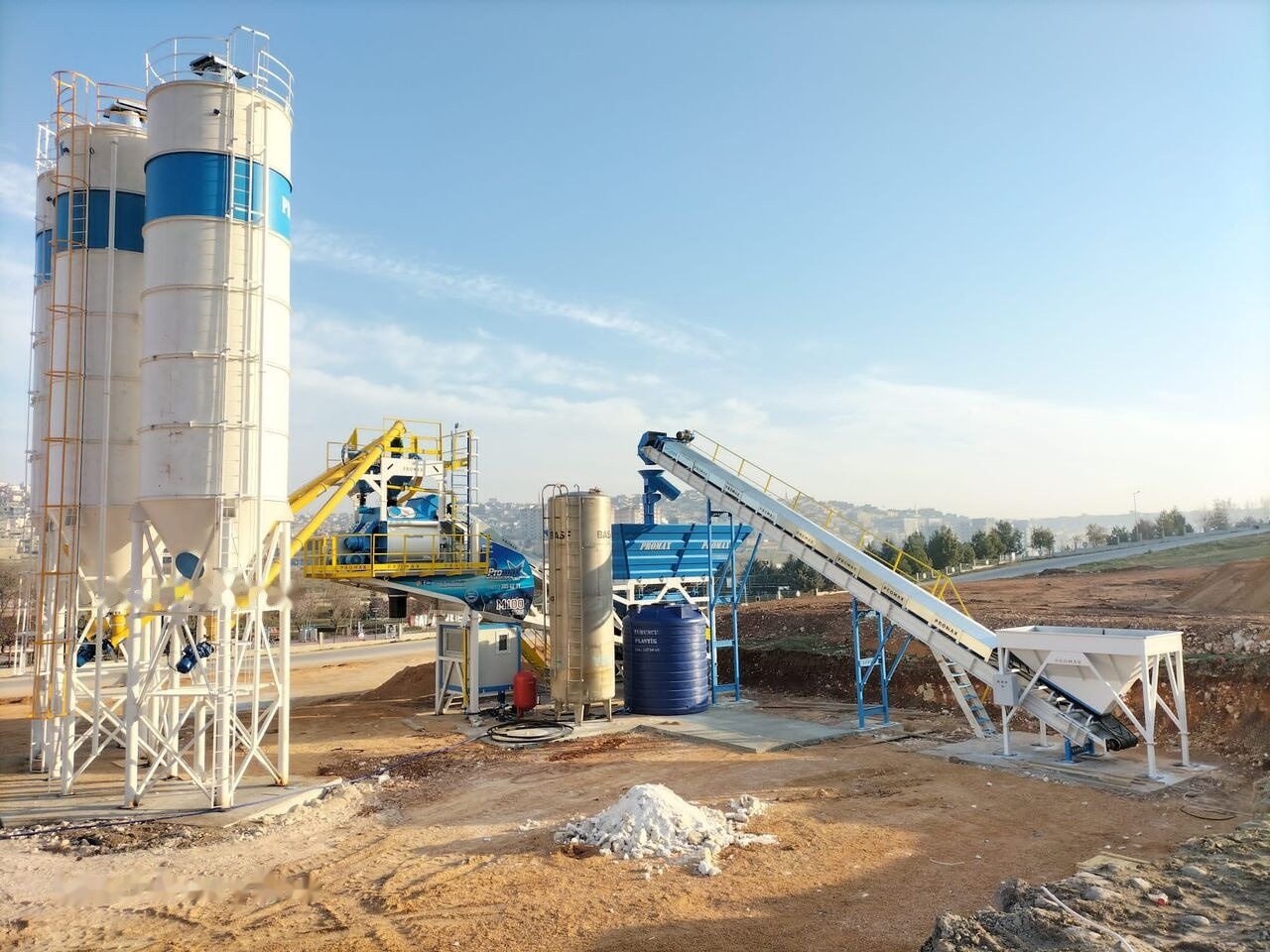 Promax Mobile Concrete Batching Plant PROMAX M100-TWN (100m³/h) - Central de betão: foto 1 Promax Mobile Concrete Batching Plant PROMAX M100-TWN (100m³/h) - Central de betão: foto 1