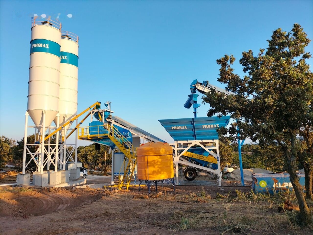 Promax Mobile Concrete Batching Plant PROMAX M60-SNG (60m3/h) - Central de betão: foto 4 Promax Mobile Concrete Batching Plant PROMAX M60-SNG (60m3/h) - Central de betão: foto 4