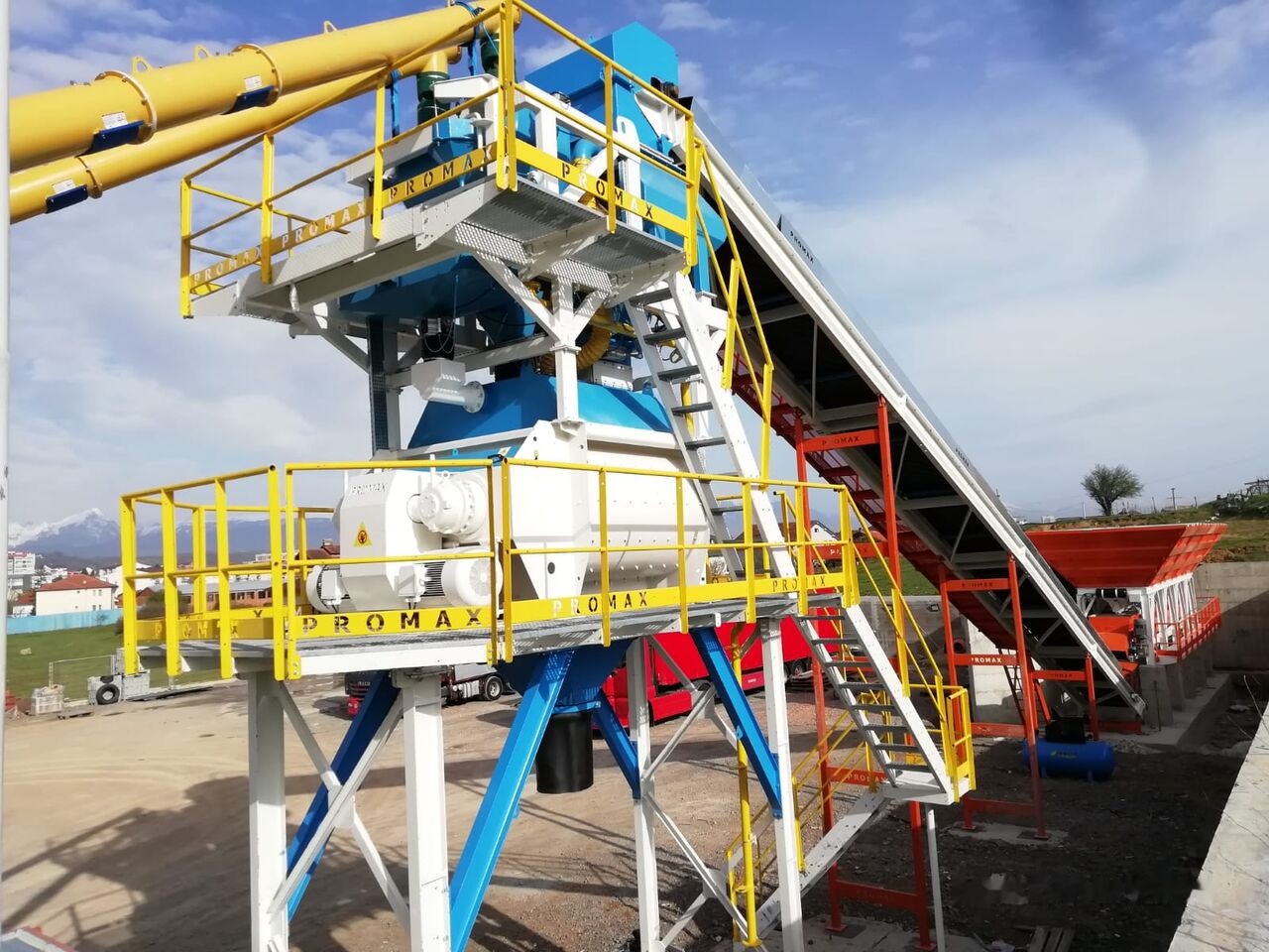 Promax Stationary Concrete Batching Plant S100 TWN (100m³/h) - Central de betão: foto 1 Promax Stationary Concrete Batching Plant S100 TWN (100m³/h) - Central de betão: foto 1