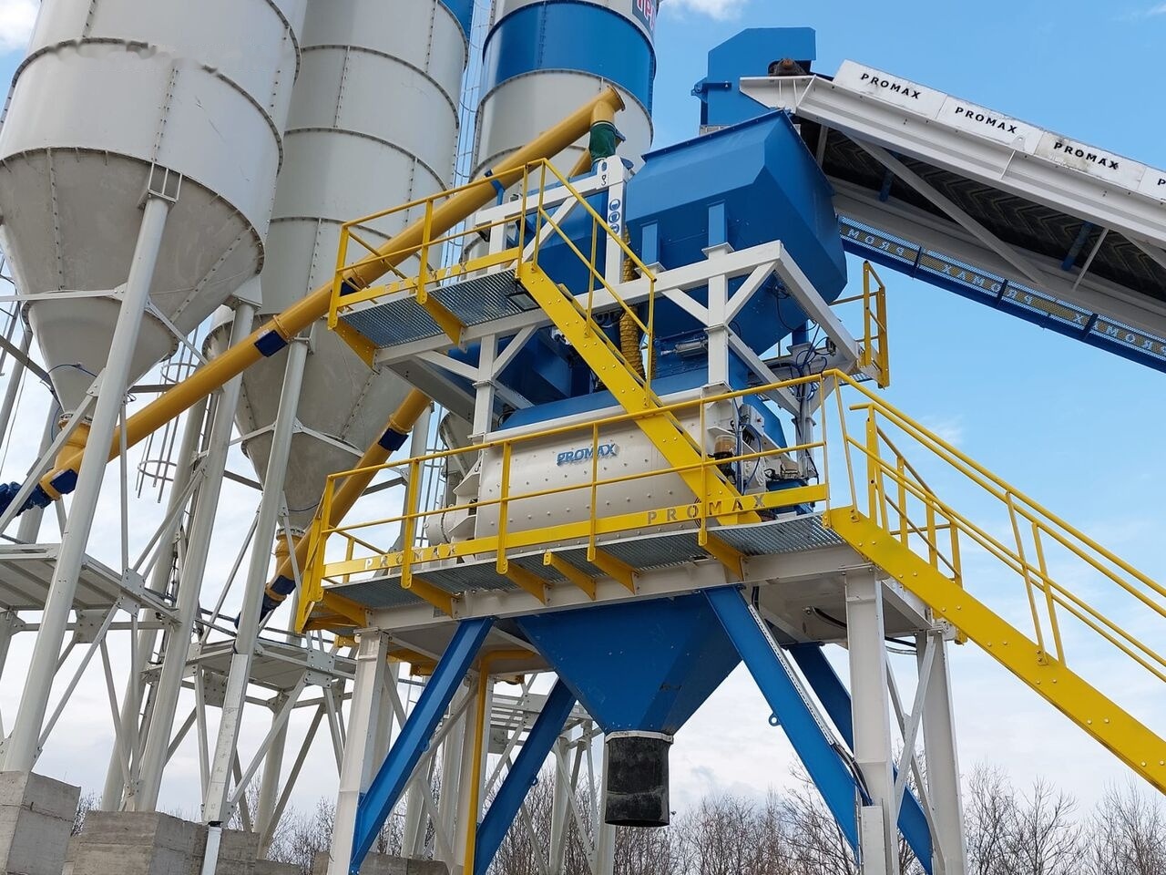 Promax Stationary Concrete Batching Plant S130-TWN (130m/h) - Central de betão: foto 5 Promax Stationary Concrete Batching Plant S130-TWN (130m/h) - Central de betão: foto 5
