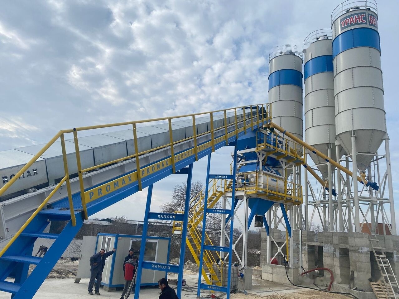 Promax Stationary Concrete Batching Plant S130-TWN (130m/h) - Central de betão: foto 4 Promax Stationary Concrete Batching Plant S130-TWN (130m/h) - Central de betão: foto 4