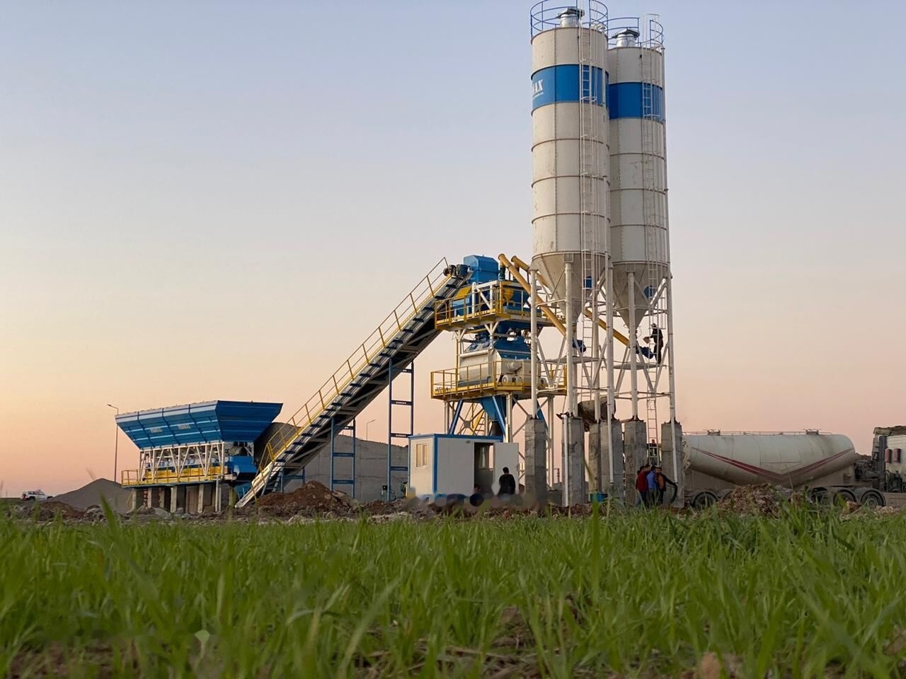 Promax Stationary Concrete Batching Plant S130-TWN (130m/h) - Central de betão: foto 2 Promax Stationary Concrete Batching Plant S130-TWN (130m/h) - Central de betão: foto 2