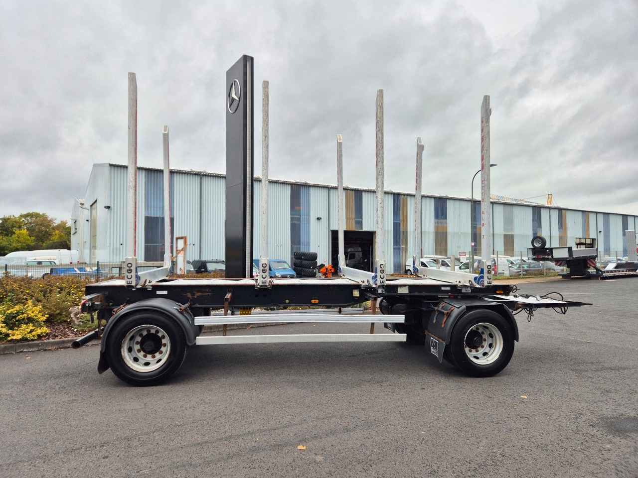 Befa 2S24LZ63 Kurzholzanhänger - Reboque transporte de madeira: foto 4 Befa 2S24LZ63 Kurzholzanhänger - Reboque transporte de madeira: foto 4